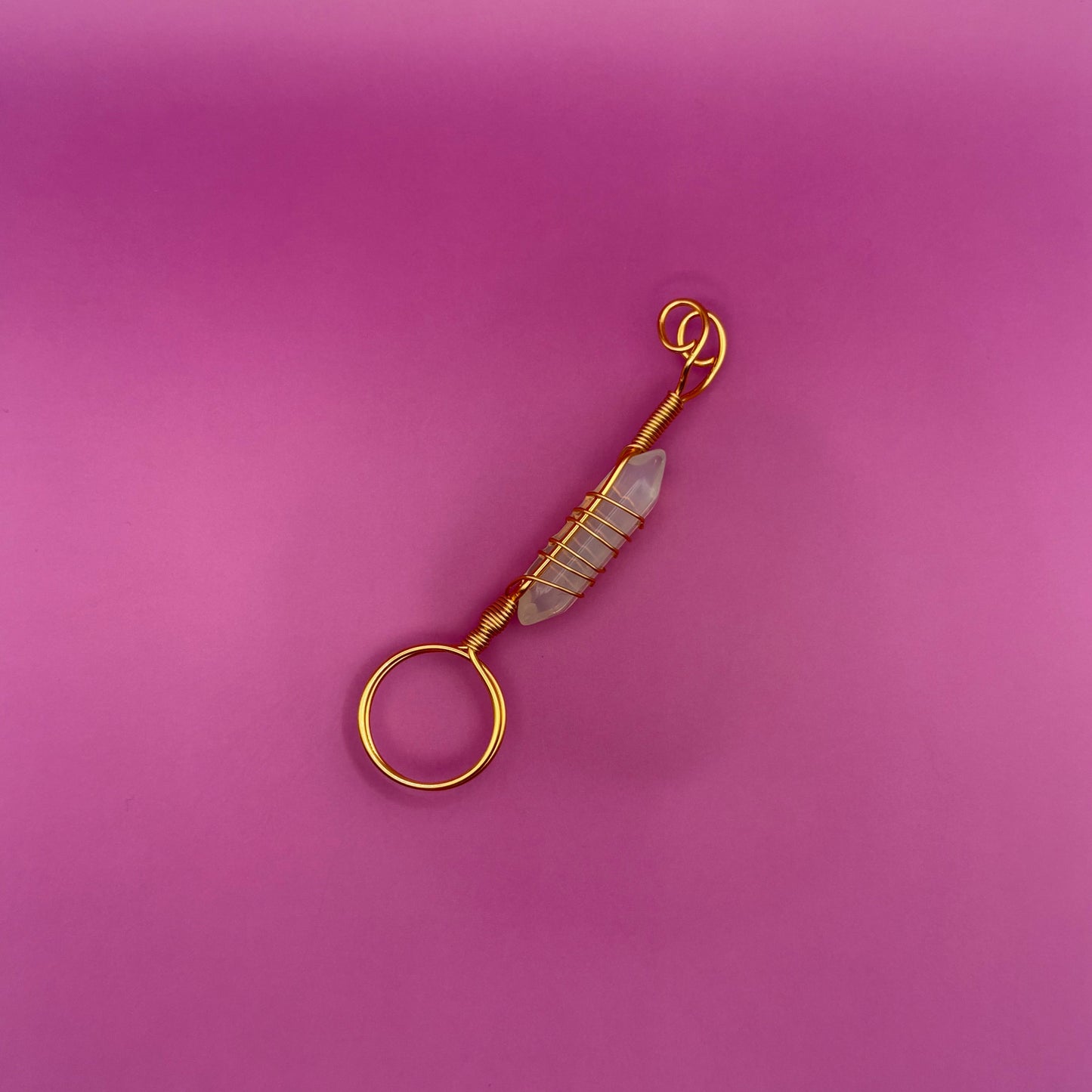 Crystal Smoke Wand